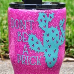 Glitter tumbler
